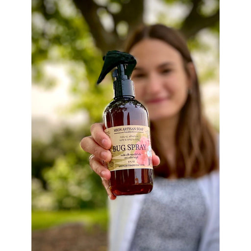 MION Artisan Soap Co. Bug Spray | Made With Essential Oils | 100% Natural Black