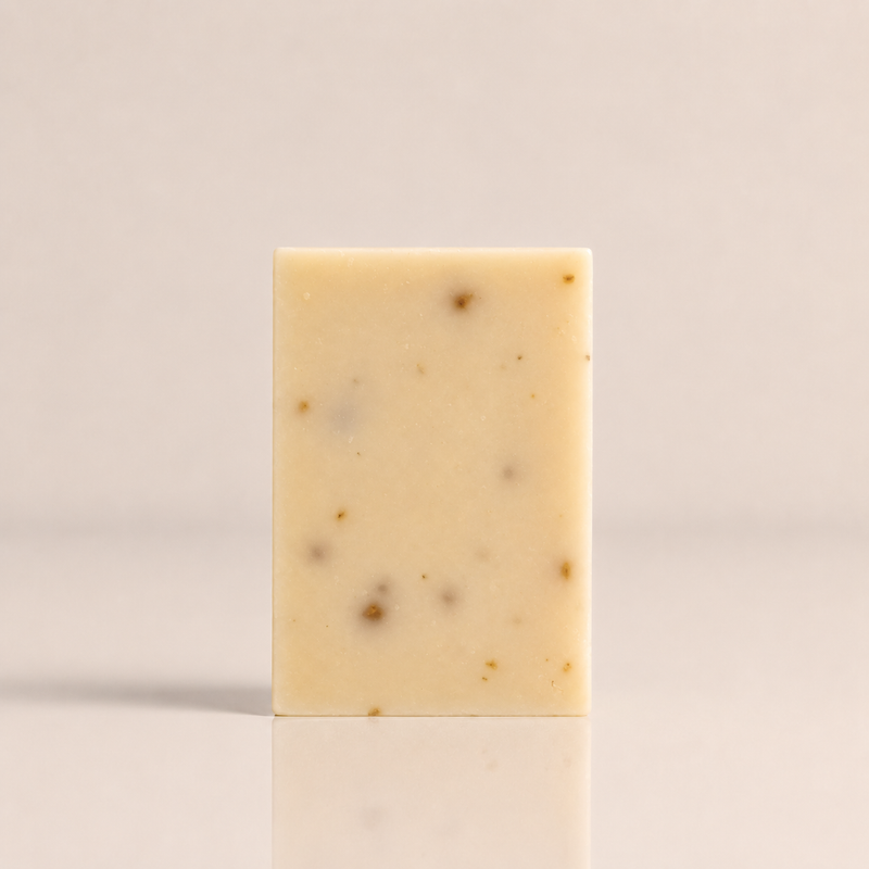 Timeless Organics Skin Care Rose + Lavender - Wildflower Bar Bar Soap Light Gray