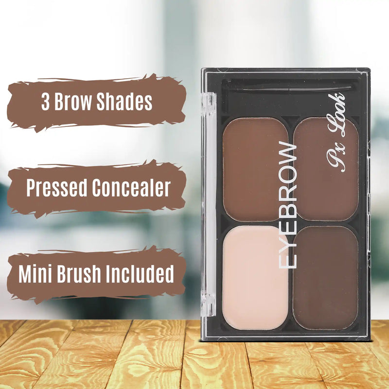 Prolux Cosmetics PxLook Eyebrow Palette White Smoke