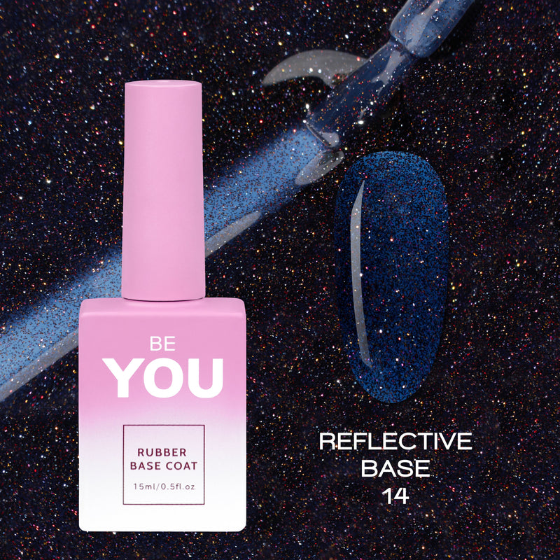 nbmsupply BEYOU Professional Reflective Base 14 15 ML BRB1415 Black
