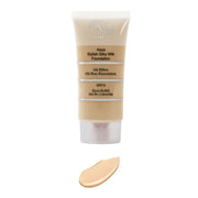 Prolux Cosmetics Aqua Stylish Silky Milk Oil Free Foundation Face Foundation White Smoke 12 Nude Fair