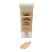 Prolux Cosmetics Aqua Stylish Silky Milk Oil Free Foundation Face Foundation White Smoke 14 Honey Fair
