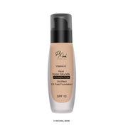 Prolux Cosmetics Silky Milk Foundation Face Foundation White Smoke #1 Natural Beige