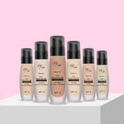 Prolux Cosmetics Silky Milk Foundation Face Foundation Misty Rose #1 Natural Beige,#2 Soft Ivory,#3 Creamy Beige,#4 Medium Beige,#5 Soft Beige,#6 Dark Beige,# 11 Golden Neutral,#12 Nude Fair,#13 Honey,# 14 Honey Fair,#15 Golden Dark,#16 Spiced Almond