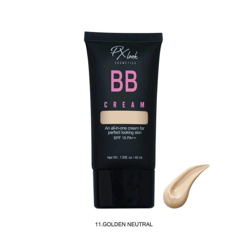Prolux Cosmetics All-in-One BB Cream Face Foundation White Smoke 11 Golden Neutral