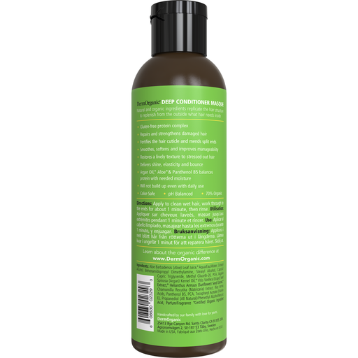 DermOrganic Official Shop Superpac - DermOrganic Masque Conditioners Yellow Green 8 fl oz (236 ml),1 Liter (33.8 oz)