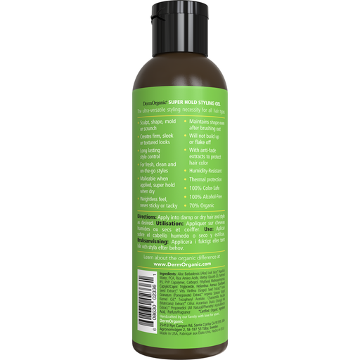 DermOrganic Official Shop Le Gel - DermOrganic Gel Styling Yellow Green 8 fl oz (236ml)