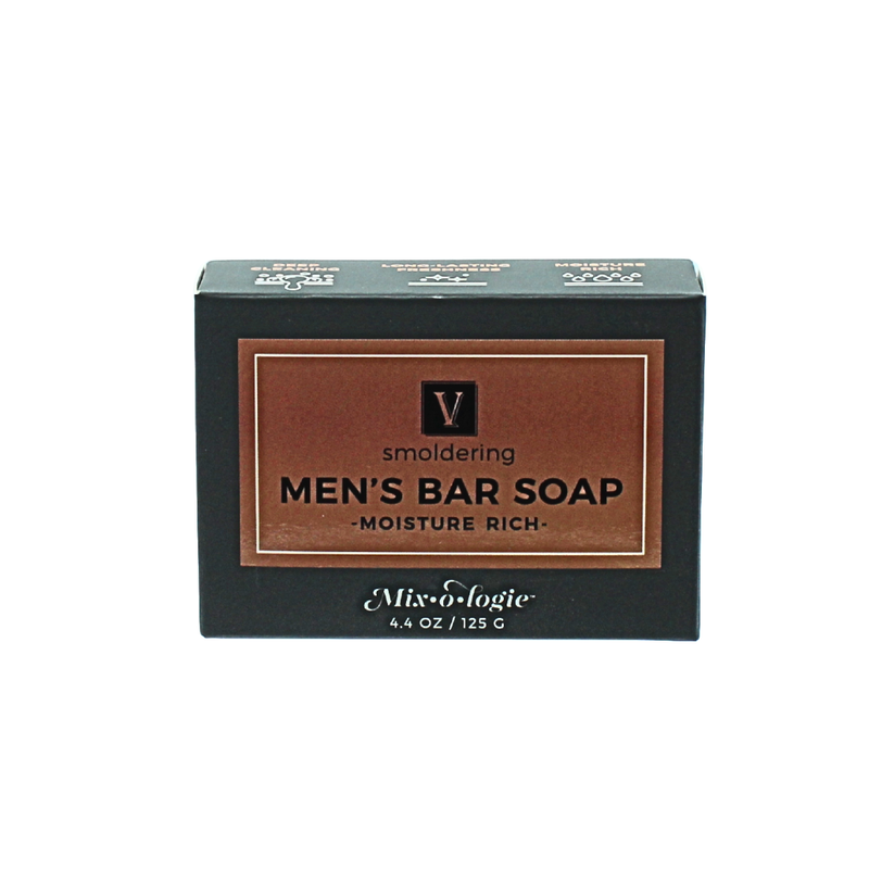 MIXOLOGIE Mixologie Men's V (Smoldering) Men's Products Dark Slate Gray Bar Soap
