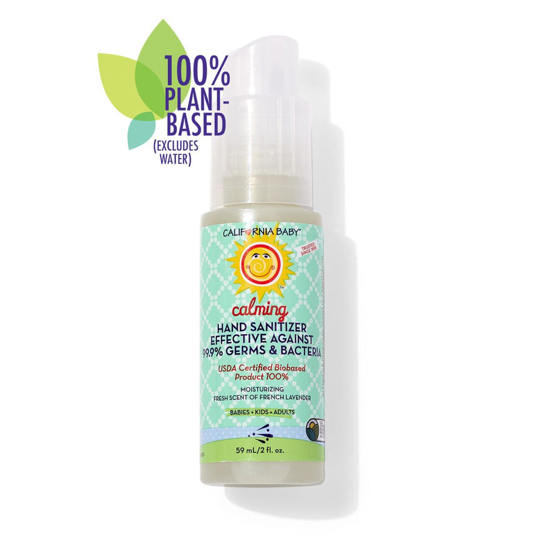 California Baby Hand Sanitizers Hand Sanitizer White Smoke 2oz/59mL Calming