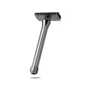 Blackland Razors Blackbird Titanium Razor Dim Gray Polished / Long / Open Comb