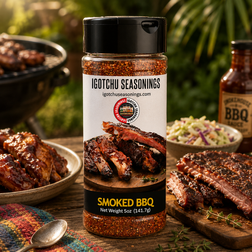 Igotchu Seasonings Igotchu BBQ Seasoning seasonings Black 5.5 oz,8 oz