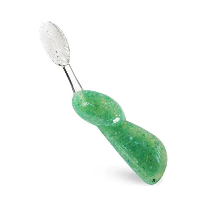 Radius Radius Big Brush Replaceable Soft Head Right Hand Toothbrush (Assorted Colors) Toothbrush Medium Sea Green