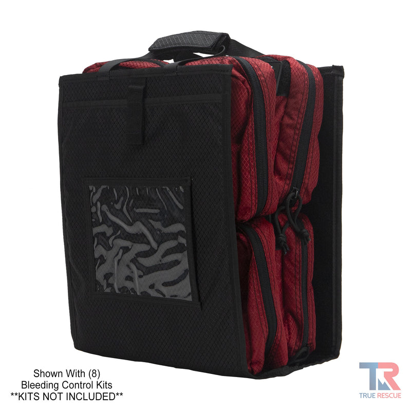 True Rescue 8 Kit Carry Tote Case White Smoke Black