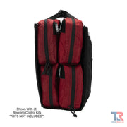 True Rescue 8 Kit Carry Tote Case White Smoke Black,Red