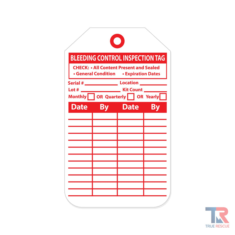 True Rescue Inspection Tag Inspection Tag White Smoke