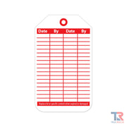 True Rescue Inspection Tag Inspection Tag Firebrick