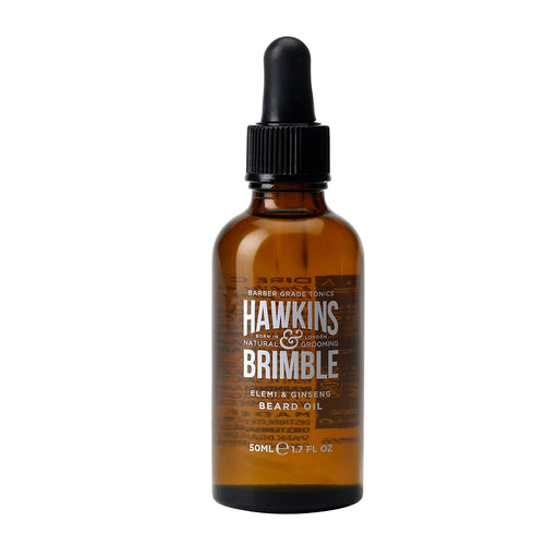 Hawkins & Brimble COM Beard Oil 50ml / 1.69 fl oz Beard care Saddle Brown