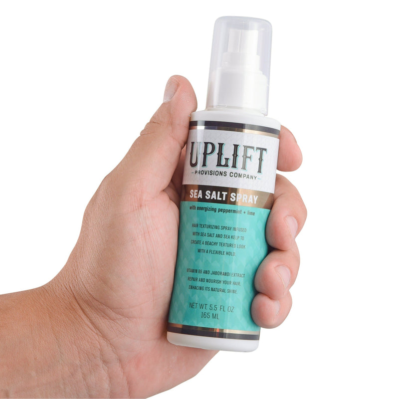 Uplift Provisions Company Sea Salt Hair Texturizing Spray 5.5 oz Sea Salt Spray Rosy Brown