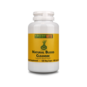 SpeedyVite® Natural Blood Cleanser – 120 Veg Capsules | Herbal Detox Support | SpeedyVite® - FREE EXPEDITED Veg Capsules Light Gray 1x 120 Veg caps,CASE OF 6x 120 Veg caps