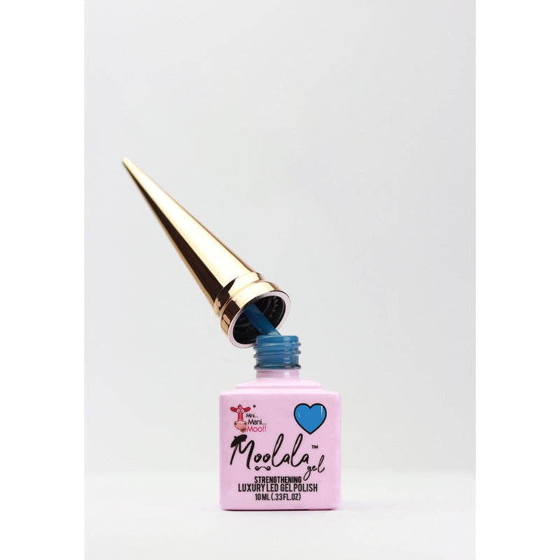minimanimoo Moolala™ 2 Step Gel - #13 Blue Jeans Nail Polish Lavender