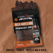 Elijah's Xtreme Beer Maple BBQ Beef Jerky Beef Jerky Sienna