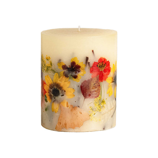 Rosy Rings Accent Botanical Candle - Honey Tobacco Small Botanical Candle Tan