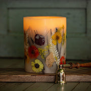 Rosy Rings Accent Botanical Candle - Honey Tobacco Small Botanical Candle Dark Slate Gray