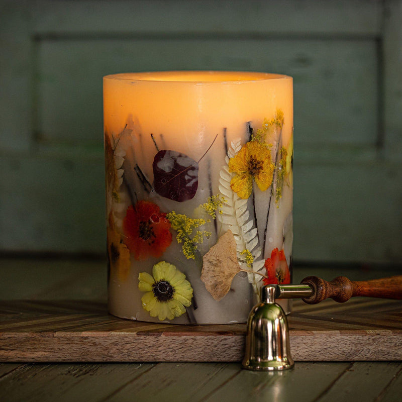 Rosy Rings Accent Botanical Candle - Honey Tobacco Small Botanical Candle Dark Slate Gray