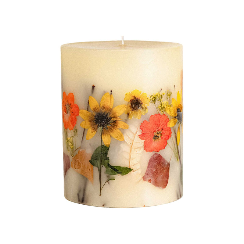 Rosy Rings Signature Botanical Candle - Honey Tobacco Medium Botanical Candle Tan