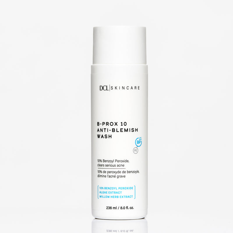 DCL Skincare B Prox 10 Anti Blemish Wash Bottle White Smoke