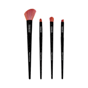 Profusion Cosmetics Peanuts Halloween | Witchy Blend 4 PC Eye & Face Brush Set accessories Black