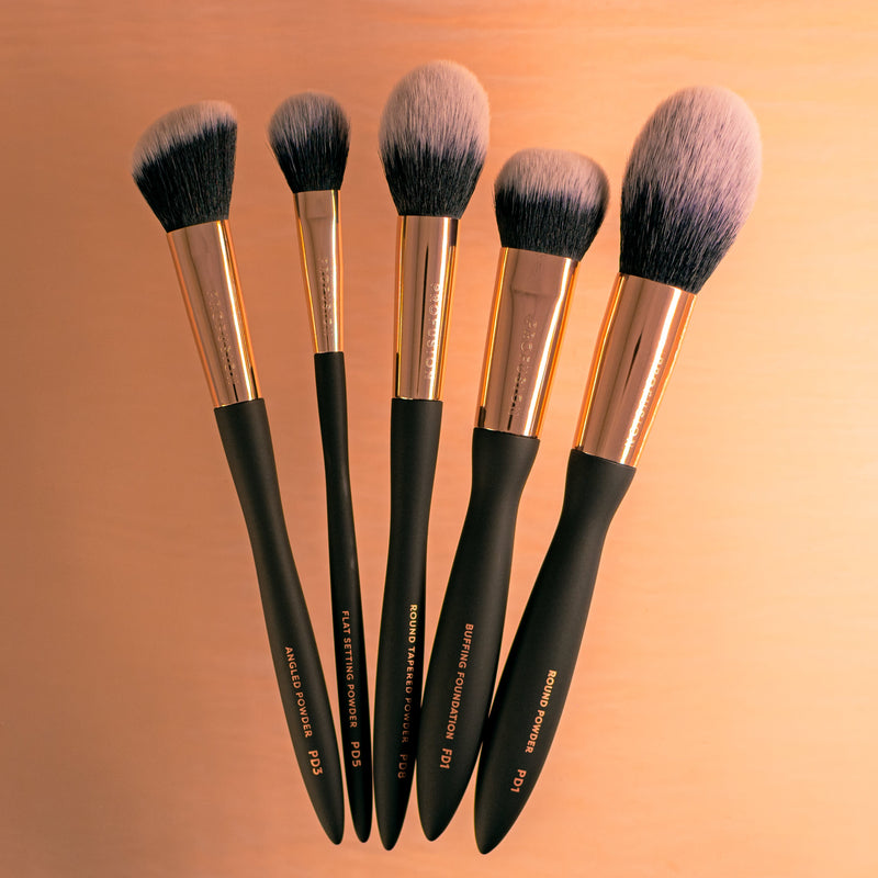 Profusion Cosmetics Artistry Series | Round Powder Brush Makeup Brushes Navajo White