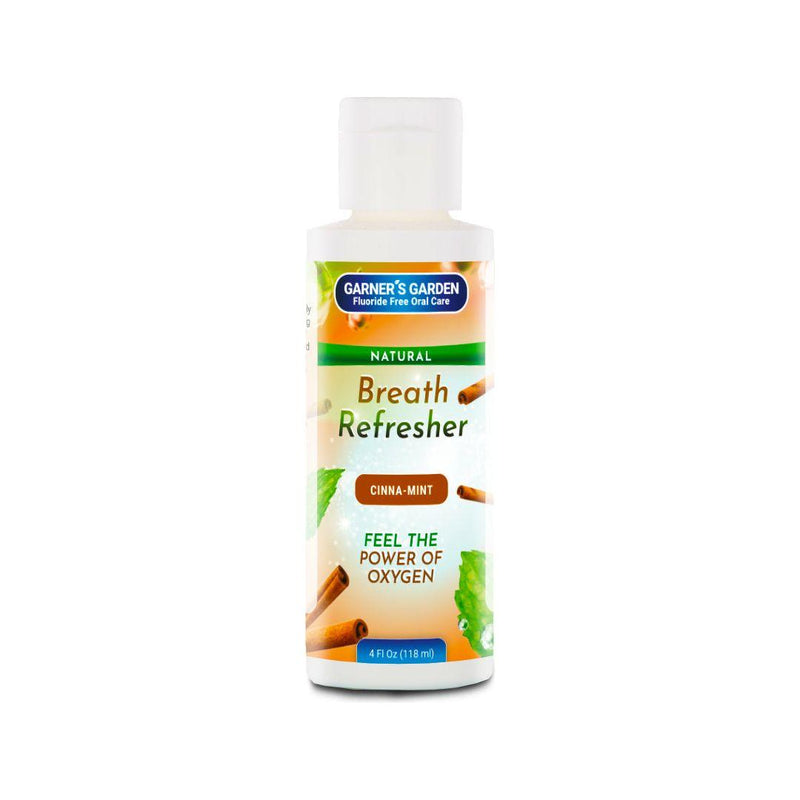 Garner's Garden Natural Breath Freshener Spray | H2O2 Breath Spray Lavender Cinna Mint Breath Freshener / 4oz (jumbo)