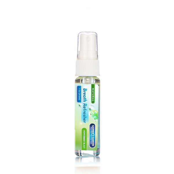 Garner's Garden Natural Breath Freshener Spray | H2O2 Breath Spray Lavender Peppermint Breath Freshener / 1oz (portable)