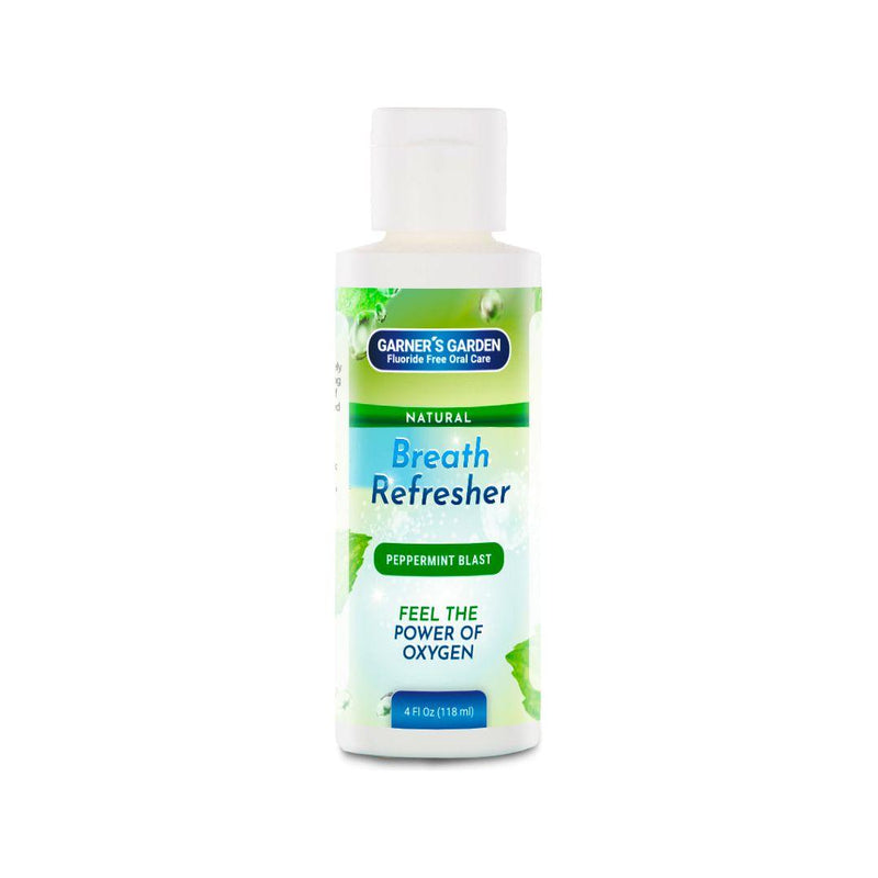 Garner's Garden Natural Breath Freshener Spray | H2O2 Breath Spray Lavender Peppermint Breath Freshener / 4oz (jumbo)