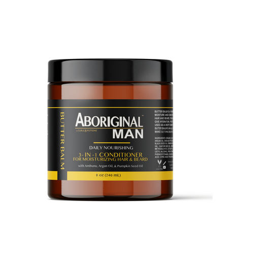 Curls & Potions Aboriginal Man Butter Balm Conditioner Dark Slate Gray
