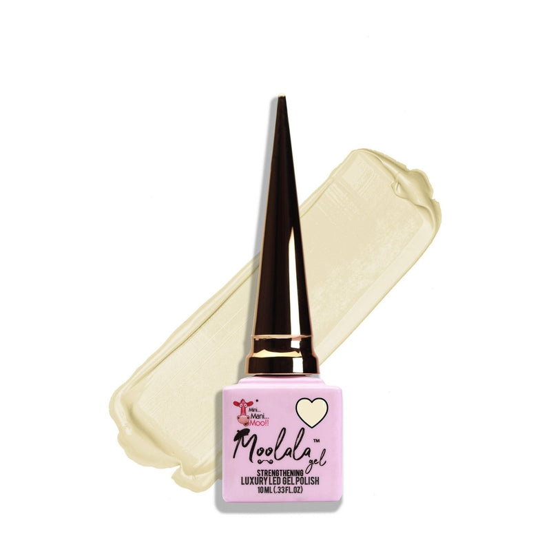 minimanimoo Moolala™ 2 Step Gel - #26 Buttercream Nail Polish Light Gray