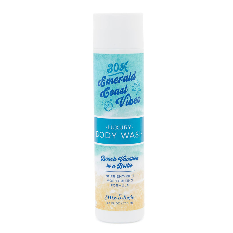 MIXOLOGIE Mixologie 30A Emerald Coast Vibes Collection Destination Lavender Luxury Body Wash