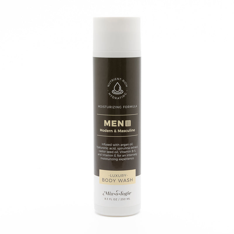 MIXOLOGIE Mixologie Men's Luxury Body Wash Men's Body Wash Light Gray II - Modern & Masculine