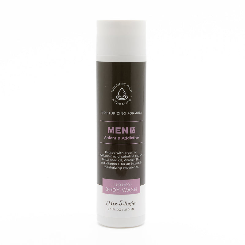 MIXOLOGIE Mixologie Men's Luxury Body Wash Men's Body Wash Light Gray IV - Ardent & Addictive
