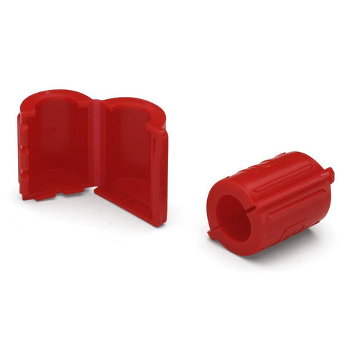 Medline Red Tamper-Evident Port Caps for IV Lines (100 Count Bag) Medical White Smoke