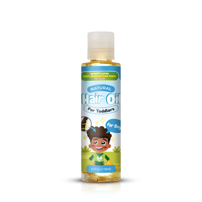 Garner's Garden Toddler Hair Oil Hair Oil White Smoke 4oz Toddler Hair Oil / For Boys