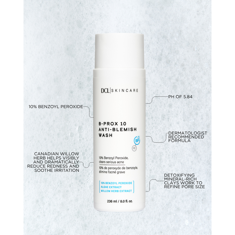DCL Skincare B Prox 10 Anti Blemish Wash Bottle Lavender