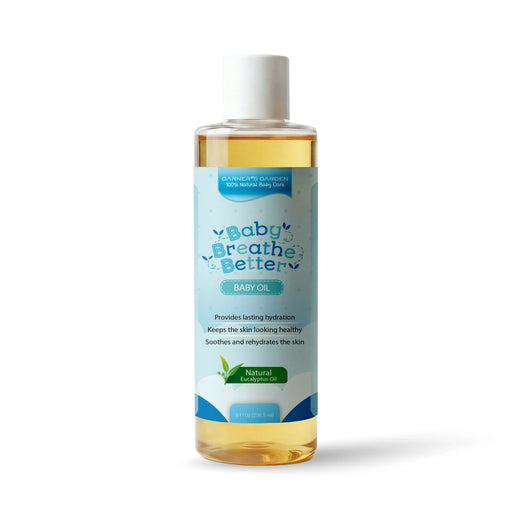 Garner's Garden Breathe Better Baby Oil Baby Care White Smoke Breathe Better Baby Oil 8oz