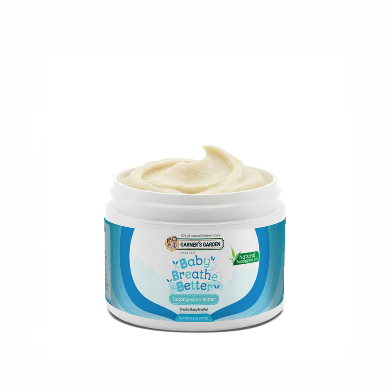 Garner's Garden Breathe Better Baby Butter Baby Care White Smoke Breathe Better Baby Butter 3oz