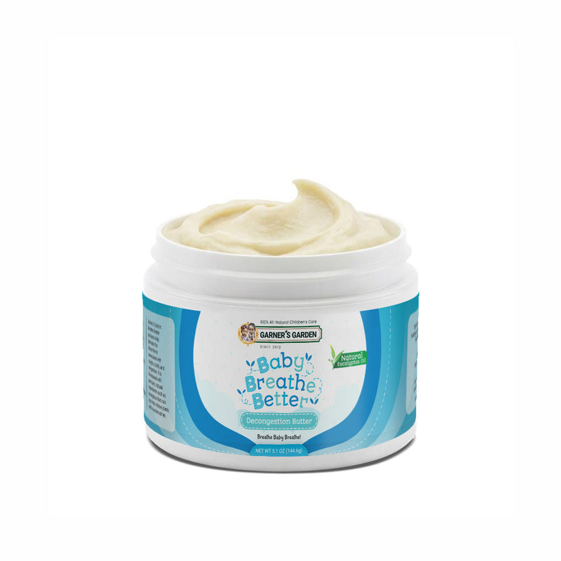 Garner's Garden Breathe Better Baby Butter Baby Care White Smoke Breathe Better Baby Butter 5oz