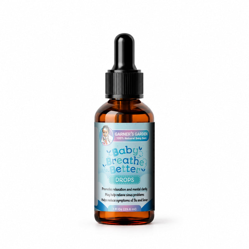 Garner's Garden Breathe Better Baby Drops Humidifier Oil White Smoke
