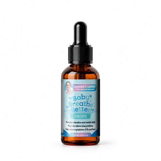 Garner's Garden Breathe Better Baby Drops Humidifier Oil White Smoke