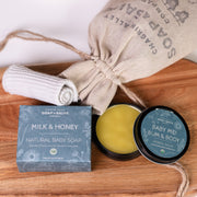Chagrin Valley Soap & Salve Bundle: Baby Me! Organic Skin Care Bundle Gift Lavender Baby Bundle