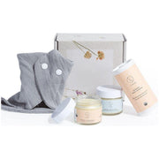 Lizush Organic new baby gift set - welcome little one! Gift set for Her Light Gray No,Yes